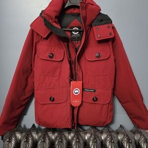 Canada Goose Men's Bold Red Performance Jacket
